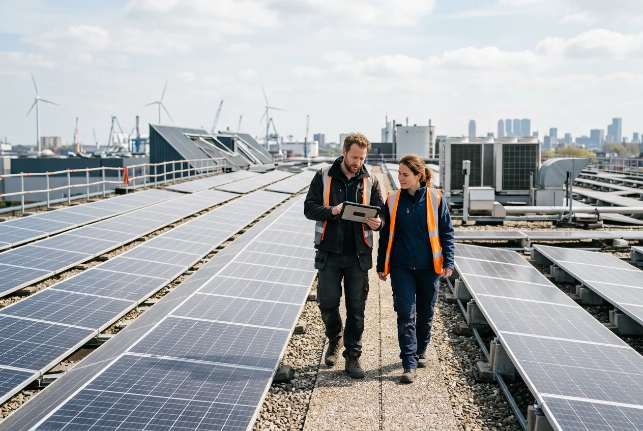 Zonnepanelen zakelijk - Offerte