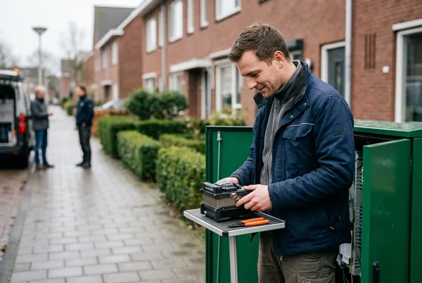 Glasvezel aansluiten | Offertemolen Glasvezel aansluiten