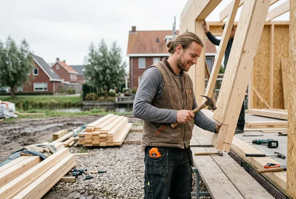 Houtskeletbouw | Offertemolen Houtskeletbouw