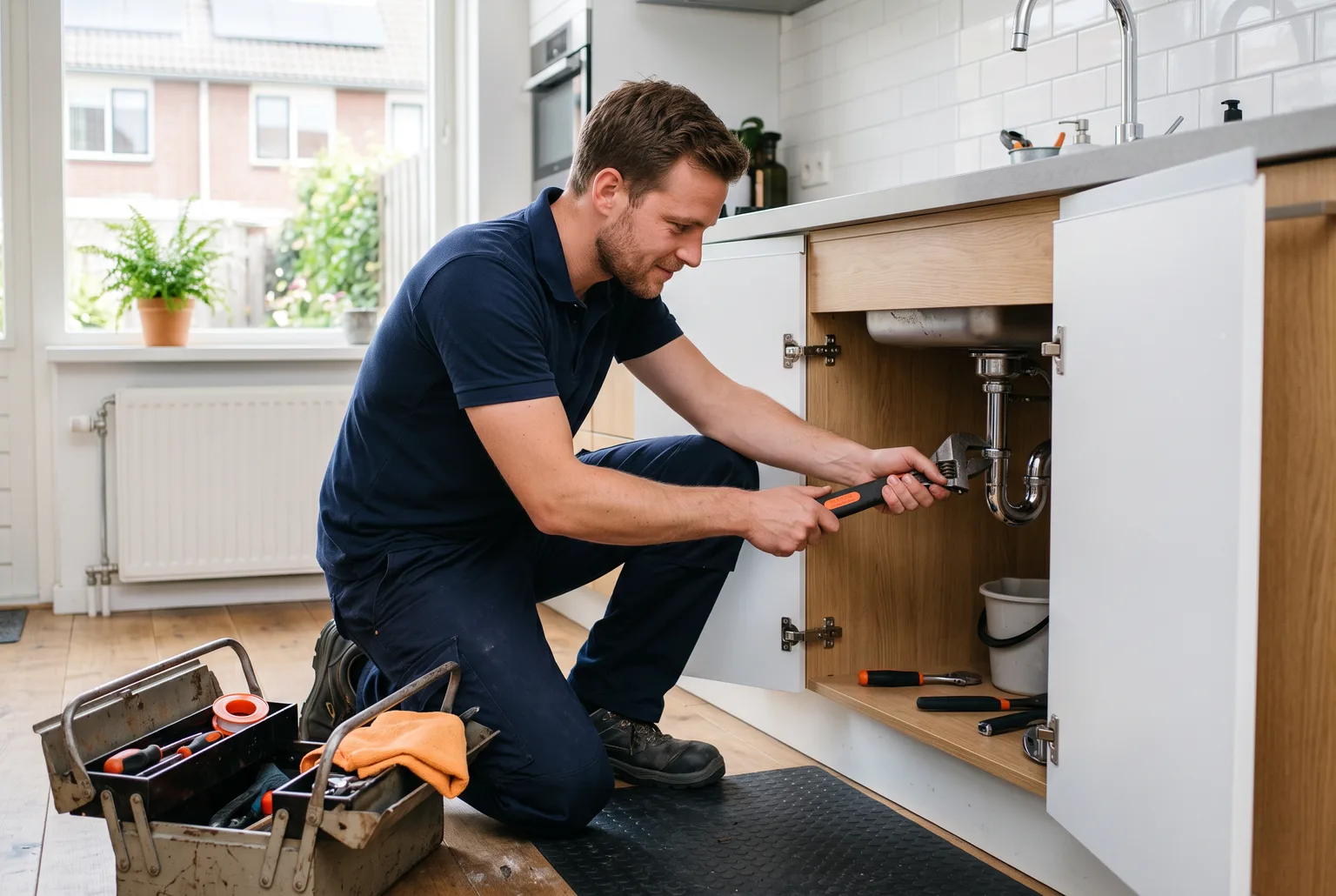 Loodgieter aan het werk: vergelijk offertes van vakmensen bij jou in de buurt