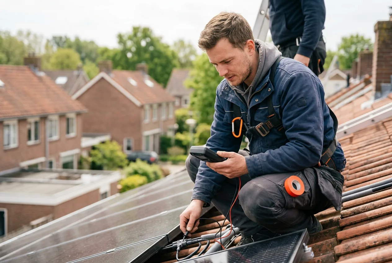 Zonnepanelen onderhoud - Offerte
