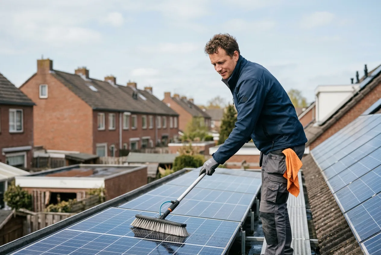 Zonnepanelen reinigen - Offerte